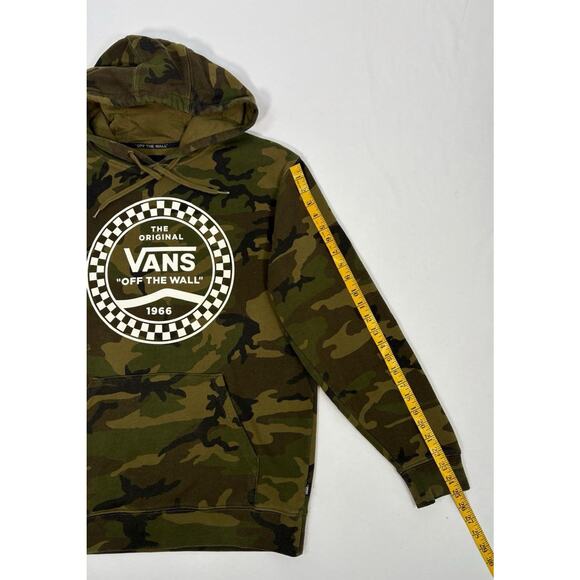VANS Men's Classic Pullover Camo Hoodie Size M - Picture 6 of 13